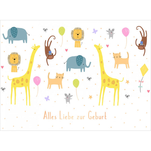 Alles Liebe zur Geburt